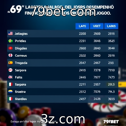 79bet com | Desempenho financeiro dos provedores de jogos analizados